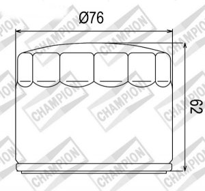 Filter ulja CHAMPION COF060