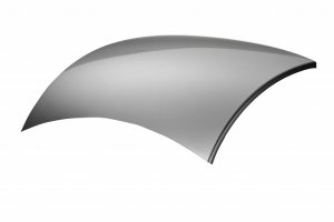 Cover SHAD for SH45 silver