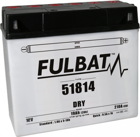 Konvencionalni akumulatori (incl.acid pack) FULBAT 51814 Acid pack included