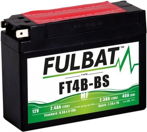 Akumulatori bez održavanja FULBAT FT4B-BS (YT4B-BS)