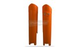 Fork guards POLISPORT 8398500001 (pair) orange KTM