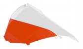 Airbox covers POLISPORT white/orange KTM