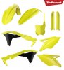 Plastic body kit POLISPORT 90743 Flo yellow