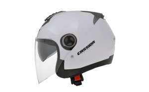 Jet helmet CASSIDA MAGNUM white XS