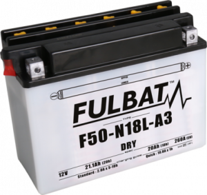 Konvencionalni akumulatori (incl.acid pack) FULBAT Acid pack included