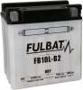 Konvencionalni akumulatori (incl.acid pack) FULBAT FB10L-B2  (YB10L-B2) Acid pack included