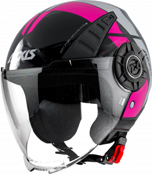 JET helmet AXXIS METRO ABS cool b8 gloss pink XS