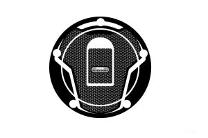 Fuel cap cover PUIG NAKED grey