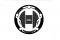 Fuel cap cover PUIG NAKED grey