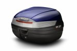 Top case with color cover SHAD SH37 Plavi
