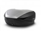 Top case SHAD D0B59200 SH59X black with aluminium cover (expandable concept) with PREMIUM SMART lock and backrest
